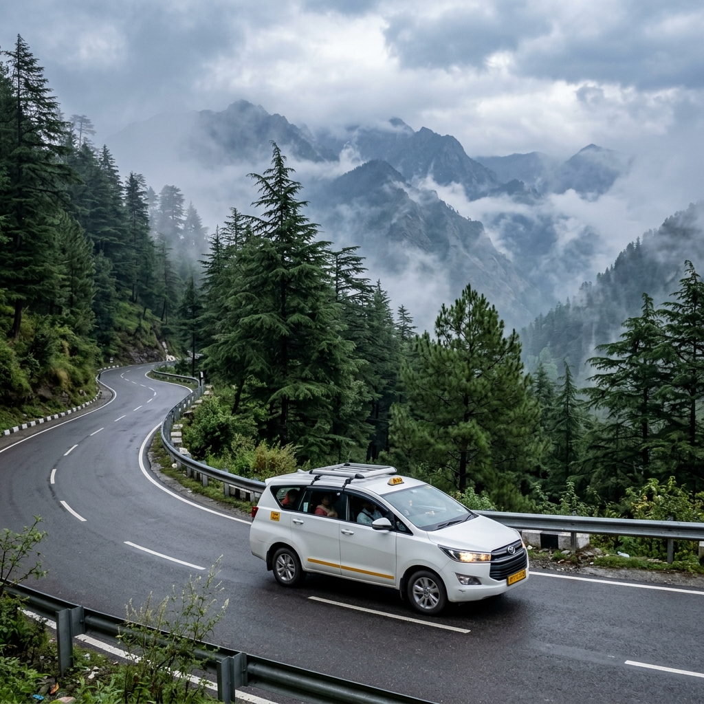 Himalayan Hill Station Mountain Taxi