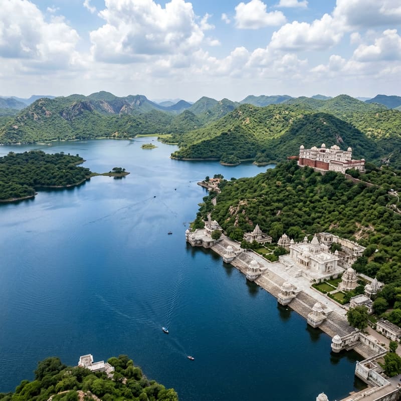 Jaisamand Lake & Island Sanctuary Excursion Cab