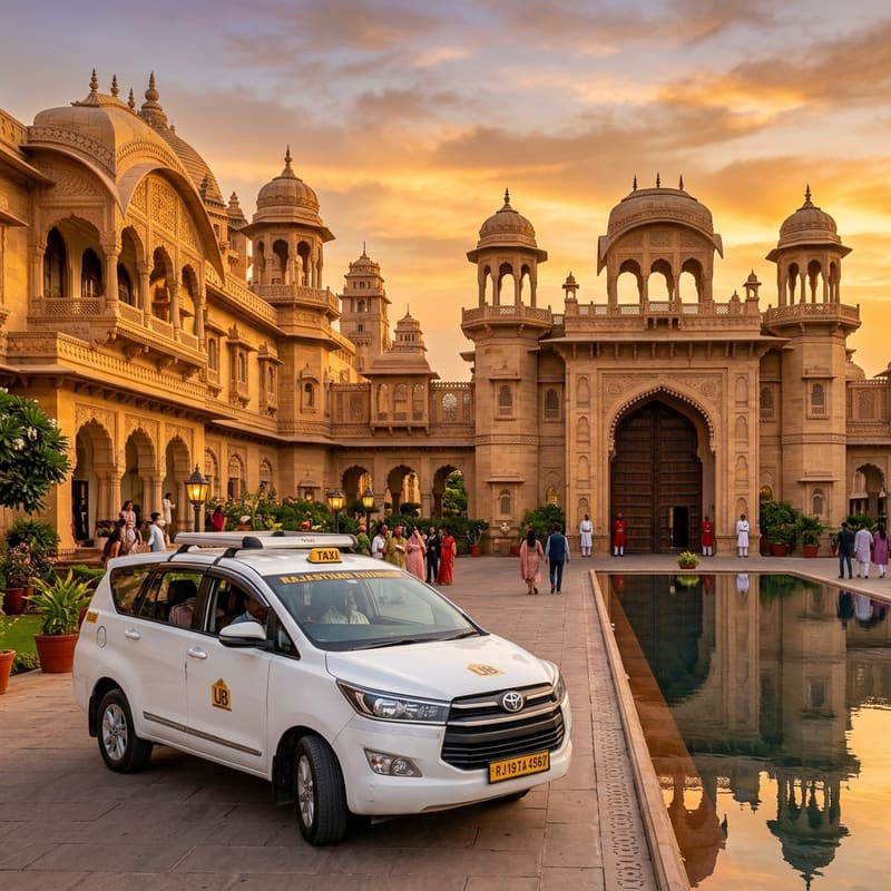 Rajasthan Royal Palace and Forts Taxi Tour